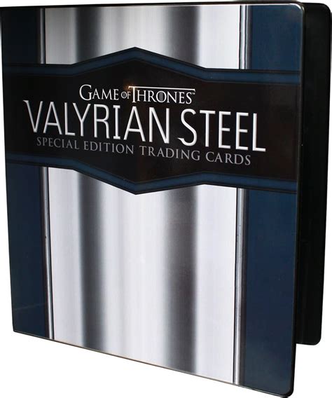 game of thrones valyrian steel trading cards box|962 results for game of thrones valyrian steel trading.